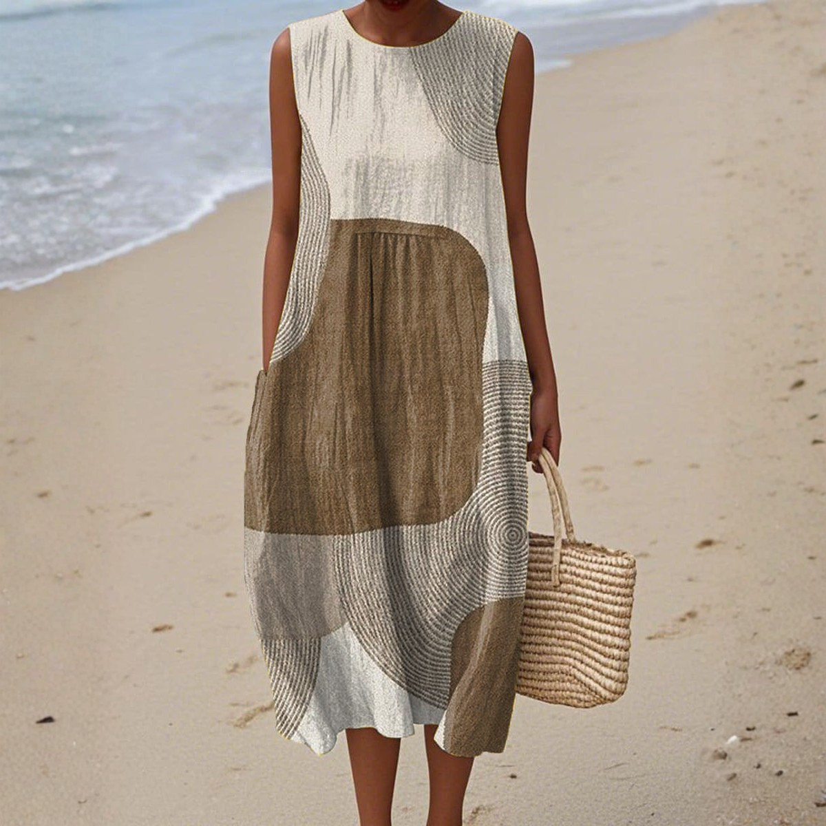 Helena | Abstract Summer Dress